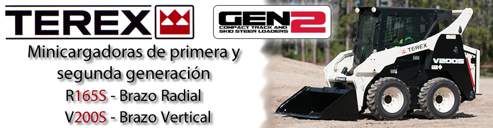 Minicargadoras Terex