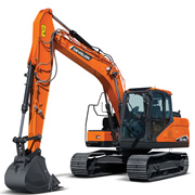 Excavadoras sobre orugas develon DX140LC