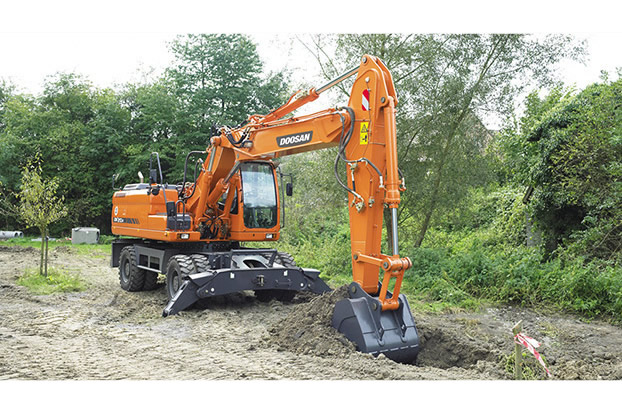 Doosan DX210W 2