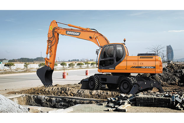 Doosan DX210W 3