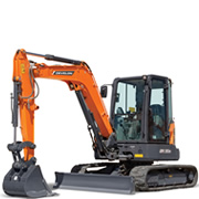 Miniexcavadoras develon DX55-7M