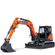 Miniexcavadoras develon DX80R