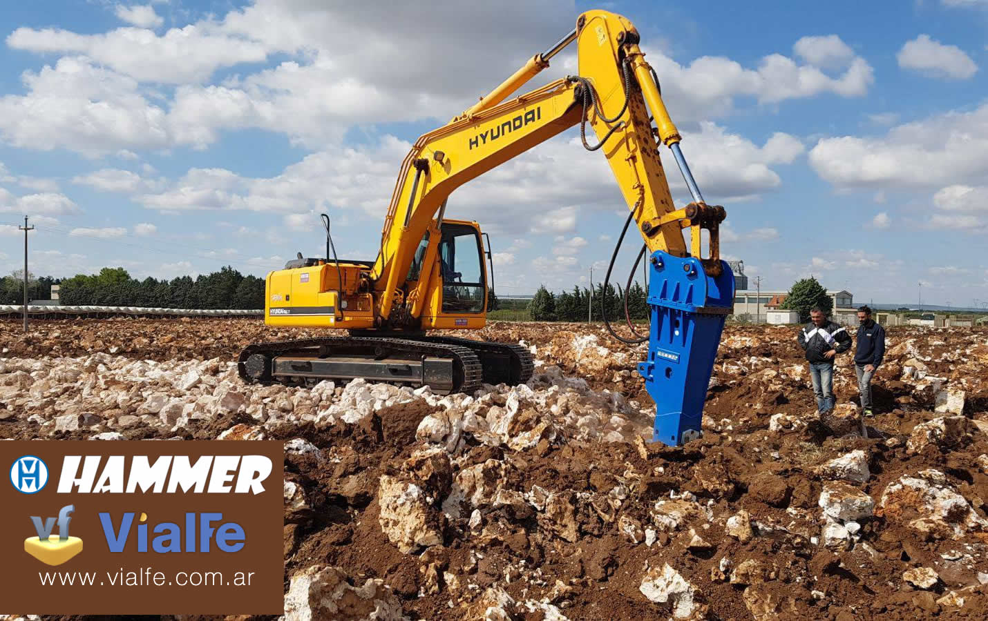 Martillos hidráulicos hammer FX1600 VialFe