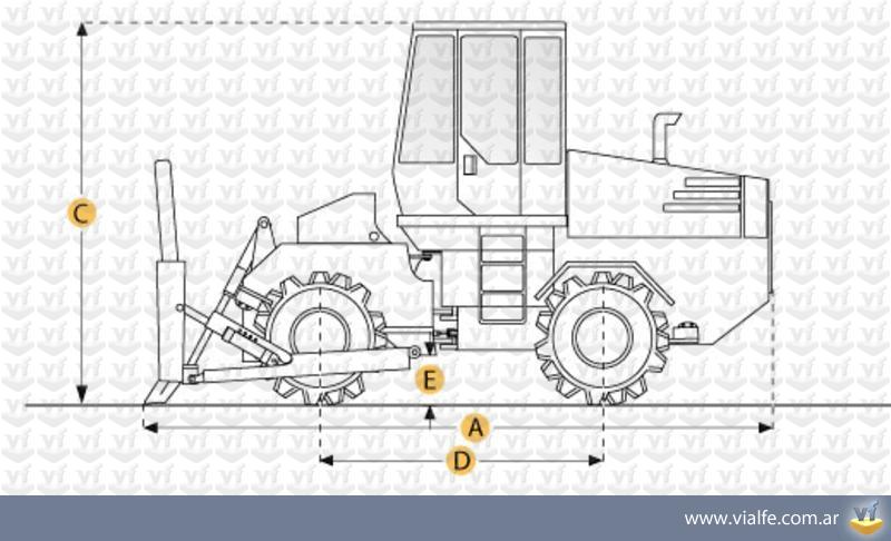 Compactadores Caterpillar 825B