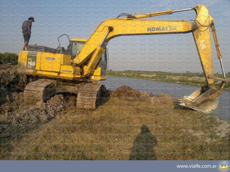 Excavadoras Komatsu PC160 LC-7