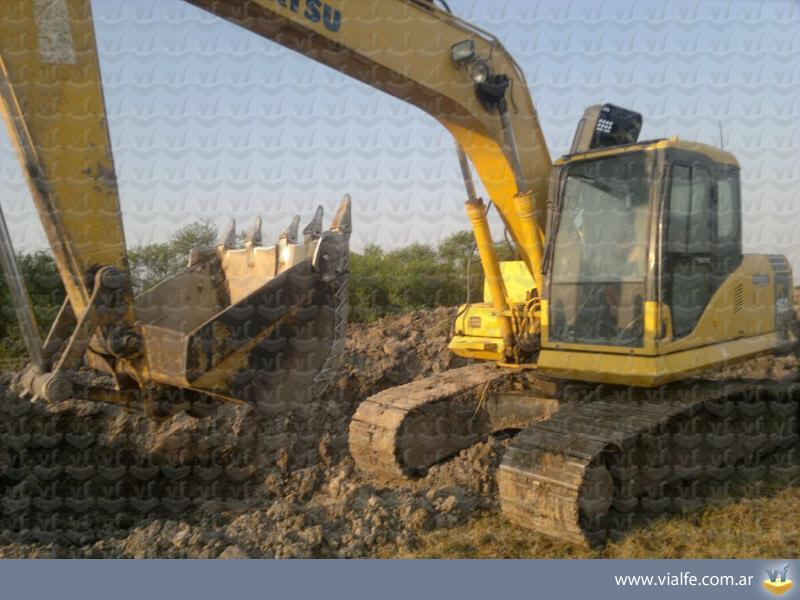 Excavadoras Komatsu PC160 LC-7