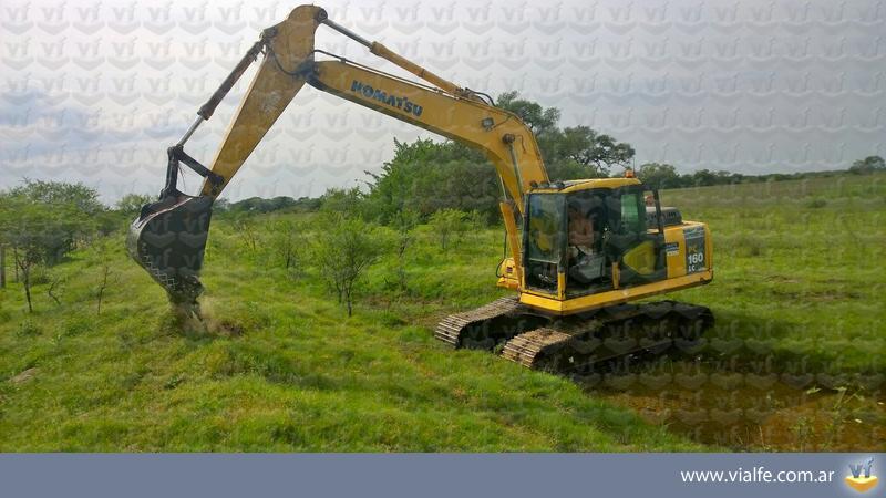 Excavadoras Komatsu PC160 LC-7