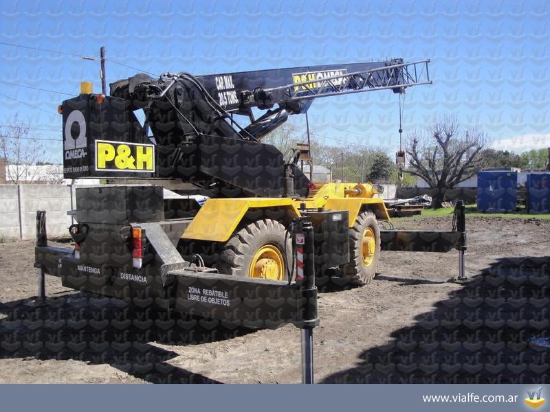 Grúas P&H 23 Ton