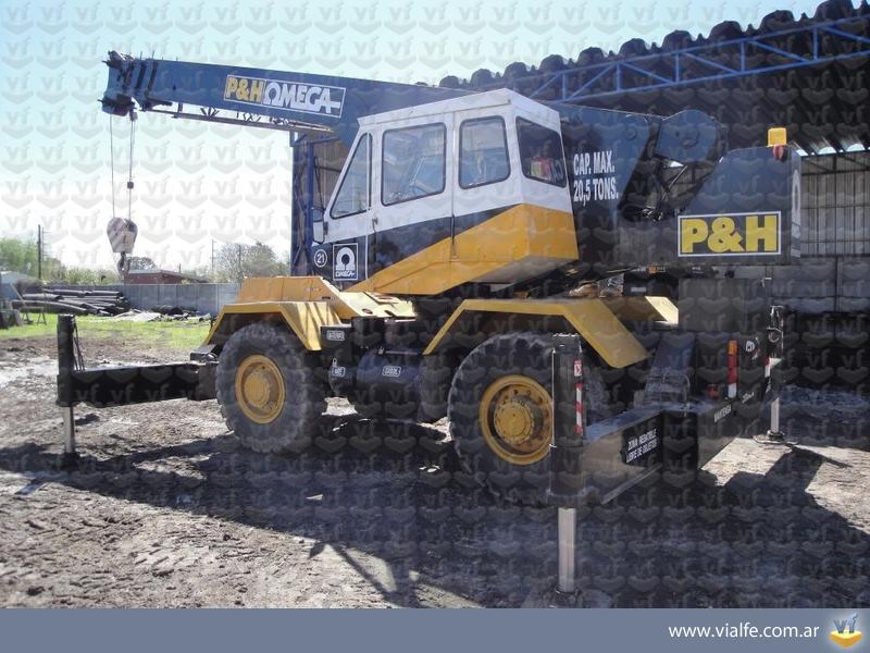 Grúas P&H 23 Ton
