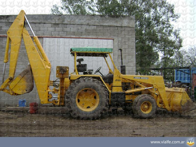 Retrocargadoras (Palas Retro) John Deere 510