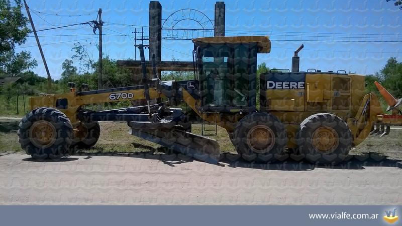 Motoniveladoras John Deere 670D