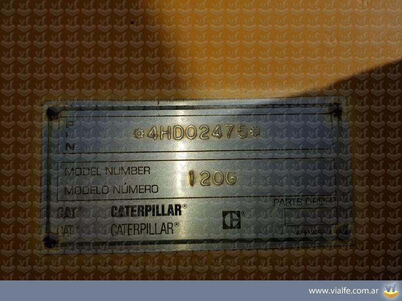 Motoniveladoras Caterpillar 120G