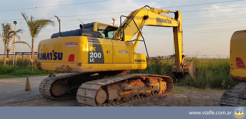 Excavadoras Komatsu PC200 LC-8