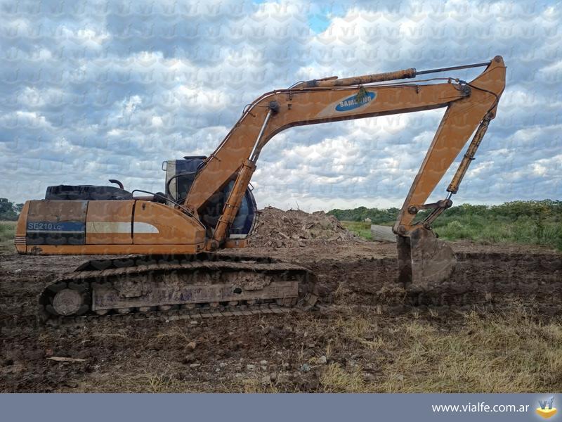 Excavadoras Samsung SE210