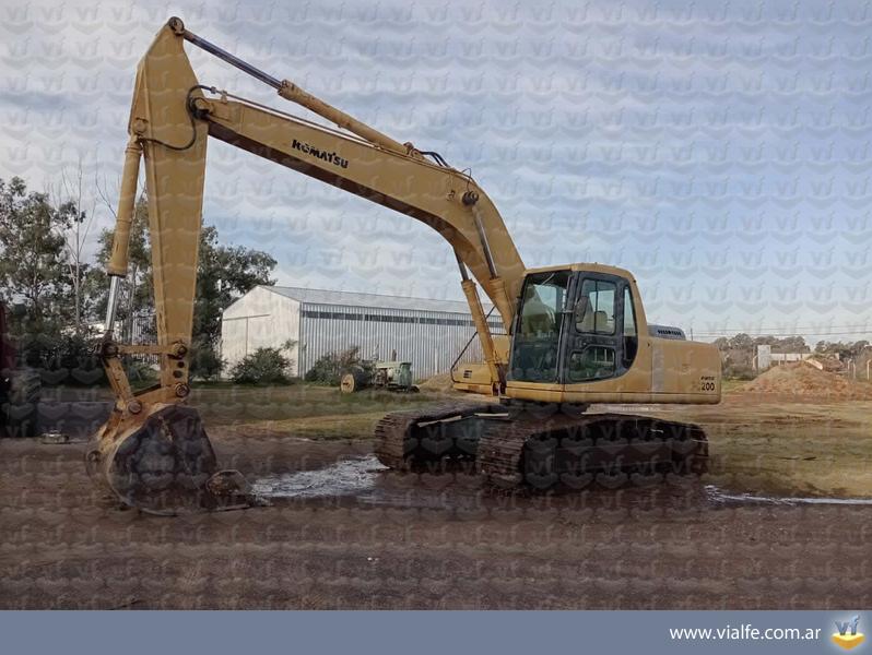 Excavadoras Komatsu PC200 LC-6