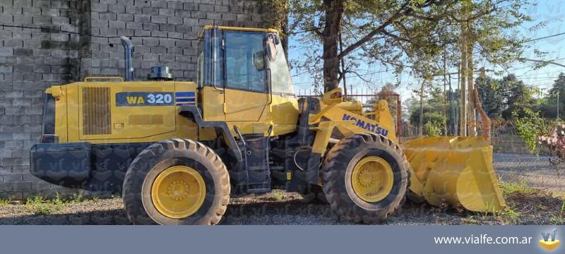 Palas cargadoras Komatsu WA320