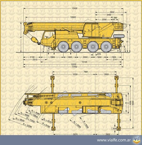 Grúas Liebherr LTM 1060