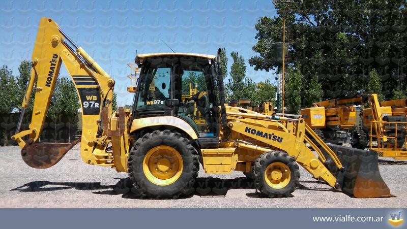 Retrocargadoras (Palas Retro) Komatsu WB97R