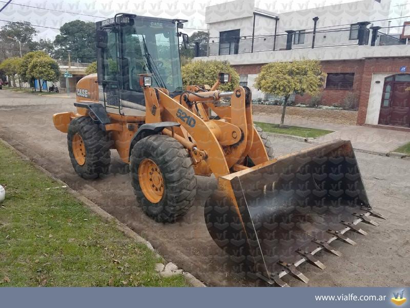 Palas cargadoras Case 521D